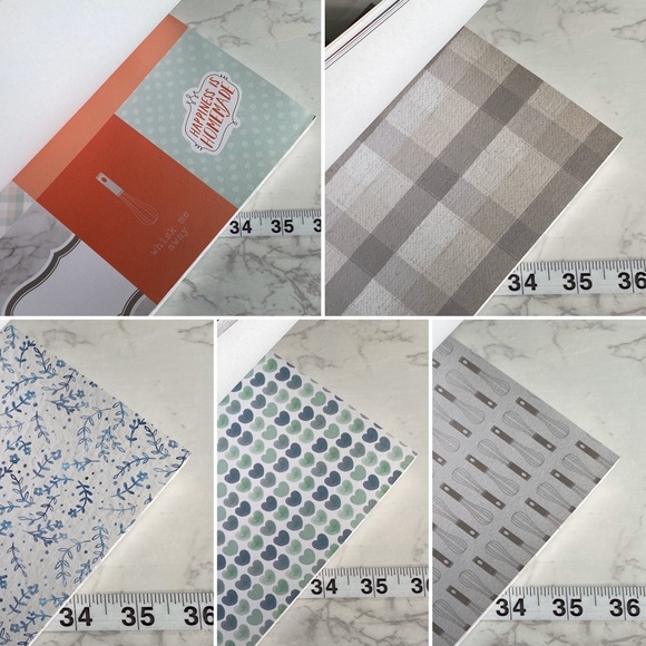 Recollections Scrapbook Paper 50s Retro Kitchen - Picture 2 of 3